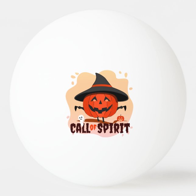 Bolinha De Ping Pong Halloween Call of Spirit (Frente)