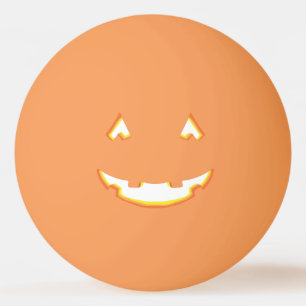 Bolinha De Ping Pong Halloween Jack O Lanterna