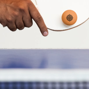 Bolinha De Ping Pong Harmonia Infinita: Arte de Símbolo Mandala Celta S