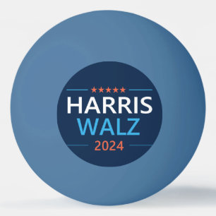 Bolinha De Ping Pong Harris Walz 2024 para Presidente