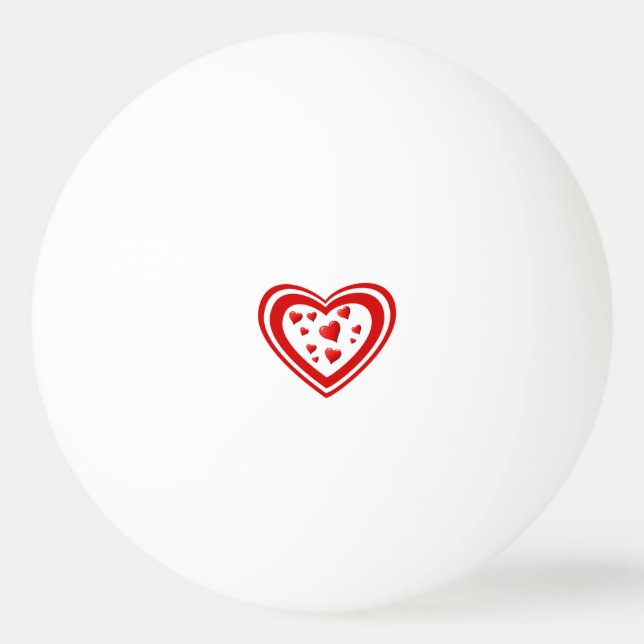 Bolinha De Ping Pong Hart cheio do amor (Verso)
