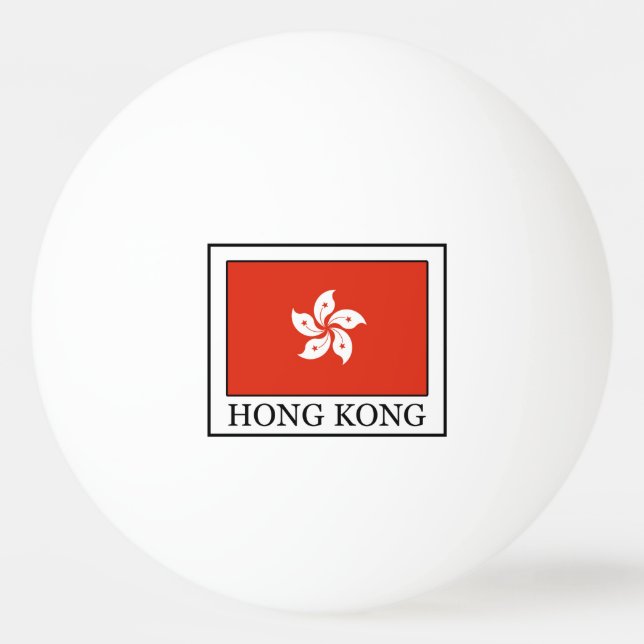 Bolinha De Ping Pong Hong Kong (Frente)
