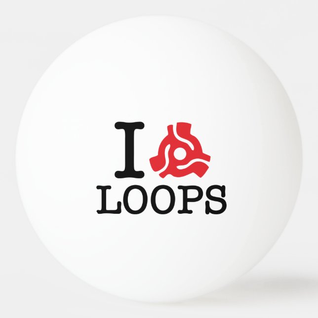 Bolinha De Ping Pong I 45 Loops de adaptador (Frente)