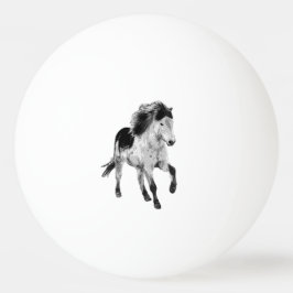 Bolinha De Ping Pong Icelandic horse in motion