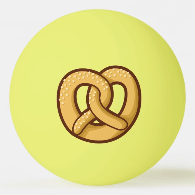 Bolinha De Ping Pong Ícone Pretzel (Frente)