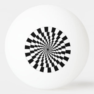 Bolinha De Ping Pong ILUSÃO ÓPTICA Arte Retroativa
