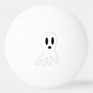 Bolinha De Ping Pong Ilustração Assustadora de Fantasmas Góticos