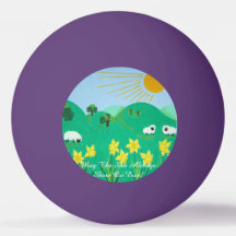 ilustração cênica divertida de ovelhas bonitinhas