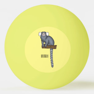 Bolinha De Ping Pong Ilustração comum de desenho animado