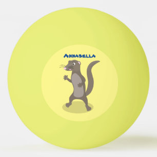 Bolinha De Ping Pong Ilustração de desenho animado de monguose