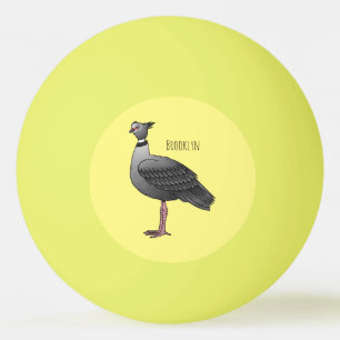 Bolinha De Ping Pong Ilustração de desenho animado de pássaros no sul