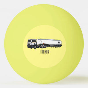 Bolinha De Ping Pong Ilustração do desenho animado do transporte de cam