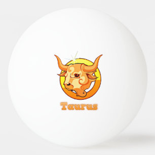 Bolinha De Ping Pong Ilustração Taurus