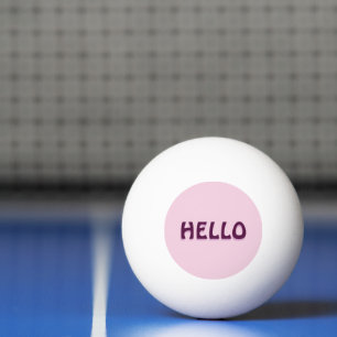 BOLINHA DE PING PONG ÍMÃ COM OLÁ