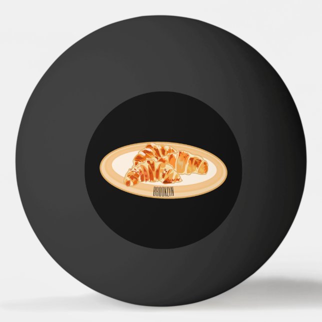 Bolinha De Ping Pong Imagem croissant (Frente)