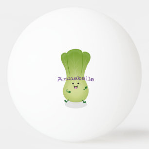 Bolinha De Ping Pong Imagem de desenho animado bonito de "baby bok choy