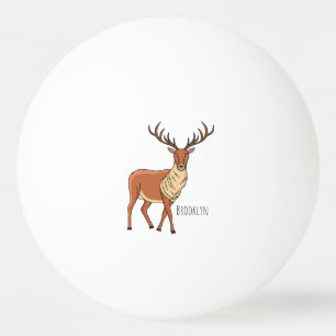 Bolinha De Ping Pong Imagem de desenho de Reindeer