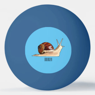 Bolinha De Ping Pong Imagem de desenho em caracol