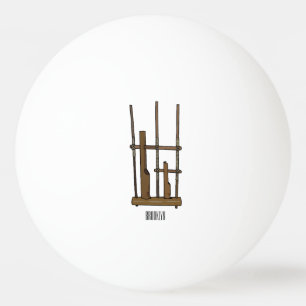 Bolinha De Ping Pong Imagem de desenhos angklung
