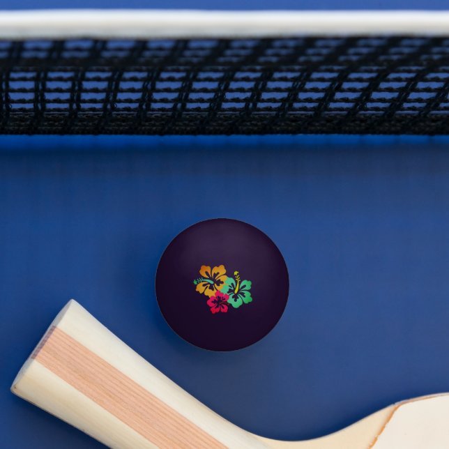 Bolinha De Ping Pong Impressão havaiano (Mesa)