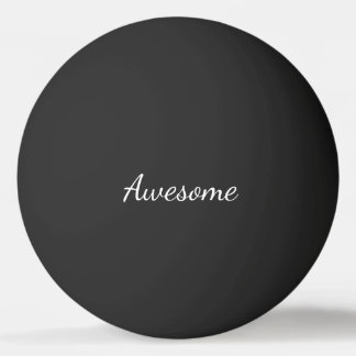 Bolinha De Ping Pong Impressionante preto e branco personalizado