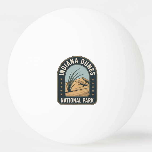 Bolinha De Ping Pong Indiana Dunes National Park Adventure (Frente)