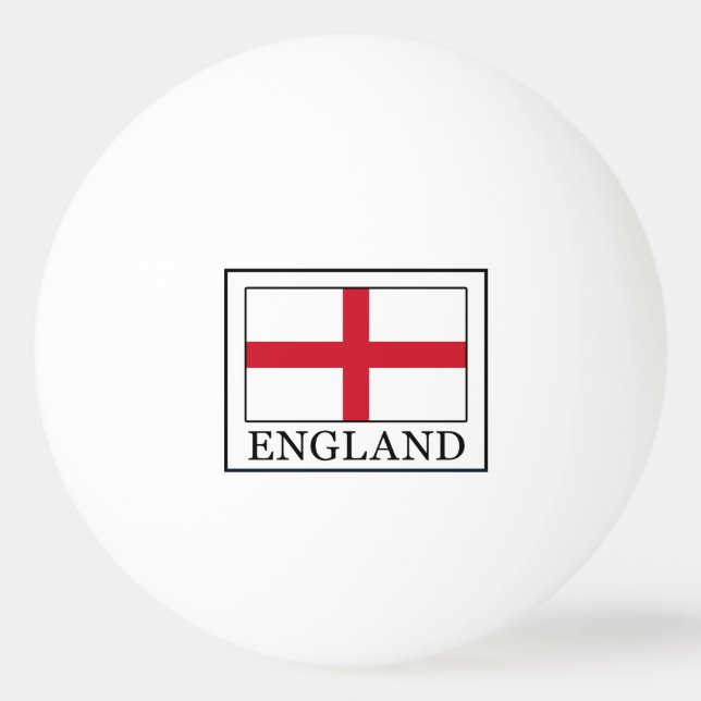Bolinha De Ping Pong Inglaterra (Frente)