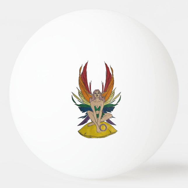 Bolinha De Ping Pong Intersex Faerie (Frente)