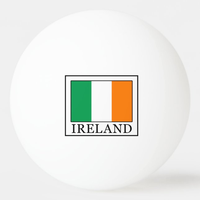 Bolinha De Ping Pong Irlanda (Frente)
