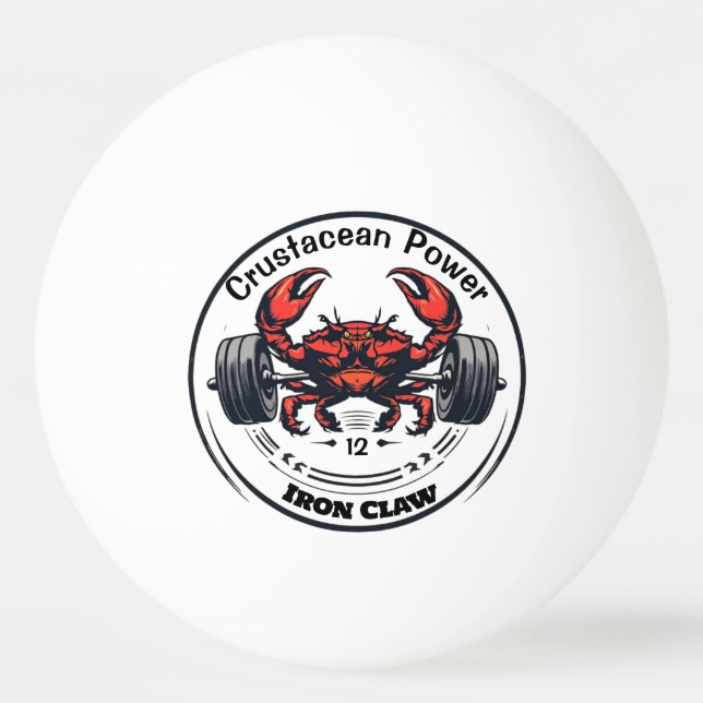 Bolinha De Ping Pong Iron Claw (Frente)