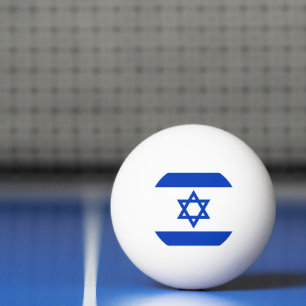 Bolinha De Ping Pong Israel banque o patriótico moderno