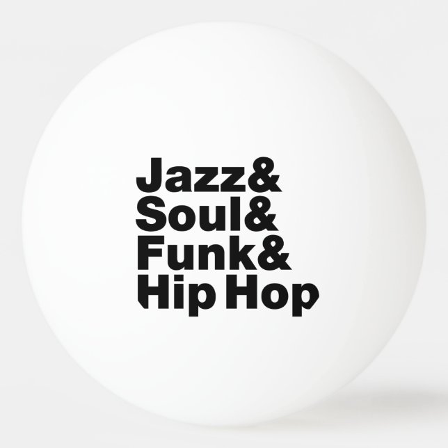 Bolinha De Ping Pong Jazz & Soul & Funk & Hip Hop (Frente)