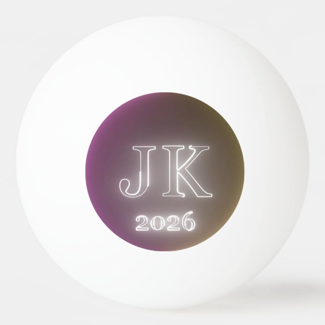 Bolinha De Ping Pong JK 2026 Both Sides Ping Pong Ball (Verso)