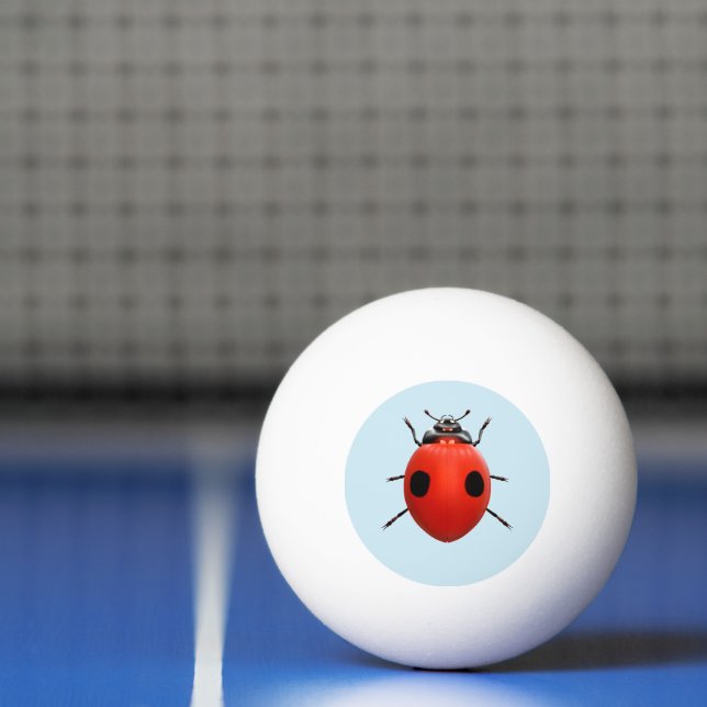 Bolinha De Ping Pong Joaninha Sortuda (Líquido)
