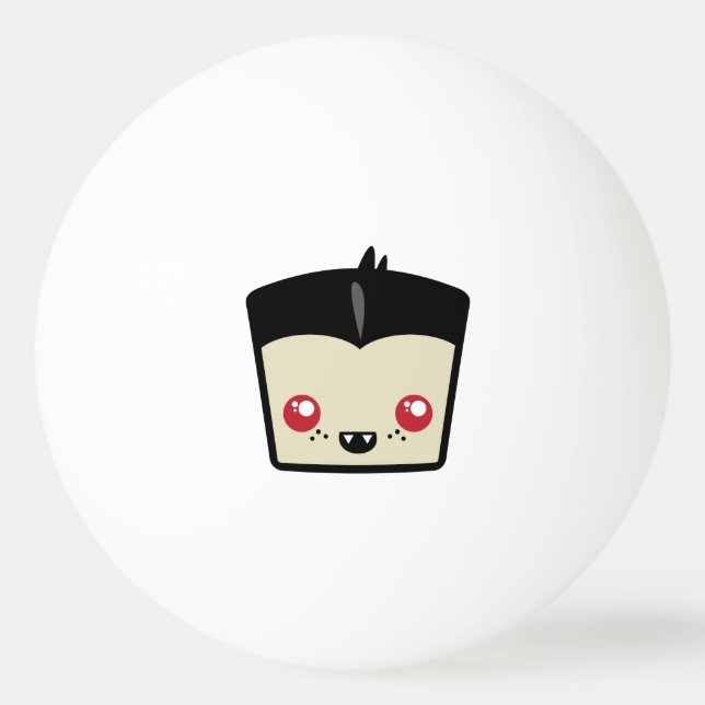 Bolinha De Ping Pong Kawaii Dracula Ping Pong Balls (Verso)