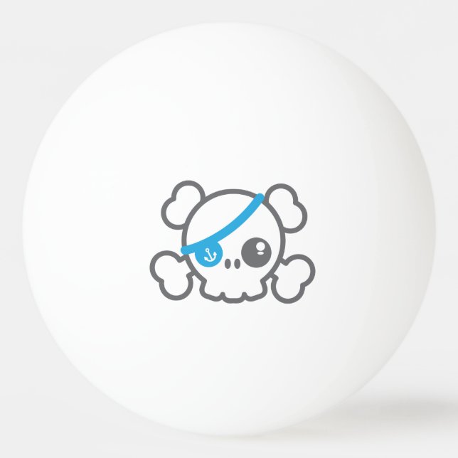 Bolinha De Ping Pong Kawaii Pirate Skull Ping Pong Balls (Verso)