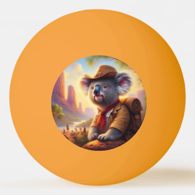 Bolinha De Ping Pong Koala Explorer (Frente)