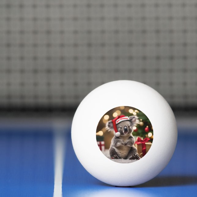 Bolinha De Ping Pong "Koala Kris Kringle: Natal Abaixo" (Líquido)