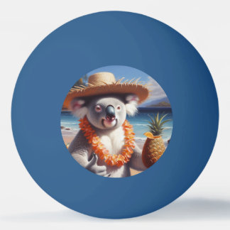 Bolinha De Ping Pong Koala Luau