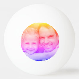 Bolinha De Ping Pong Kundenspezifisches Foto mit buntem Filter