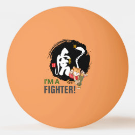 Bolinha De Ping Pong Kung Fu Tiger Eu sou um Dia de os pais de combate