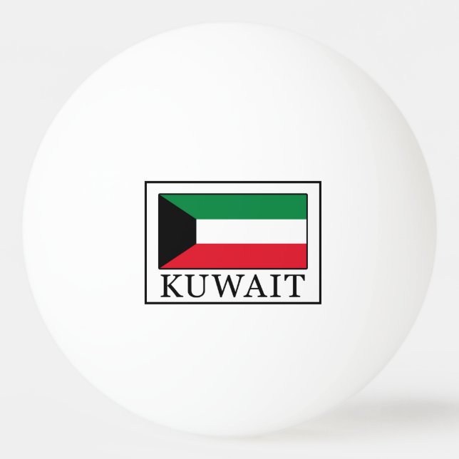 Bolinha De Ping Pong Kuwait (Frente)