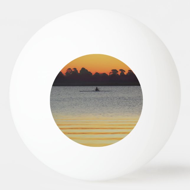 Bolinha De Ping Pong Lake Wendouree Calm Before Nightfall (Frente)