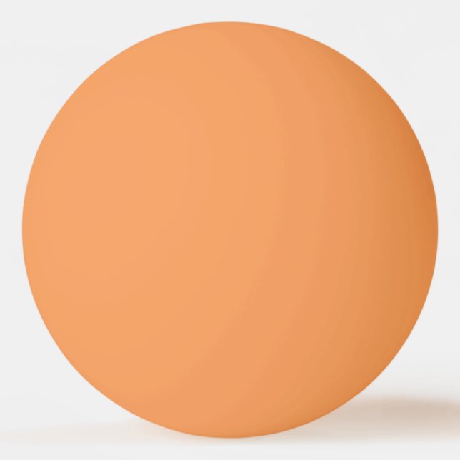 Bolinha De Ping Pong Laranja (Frente)