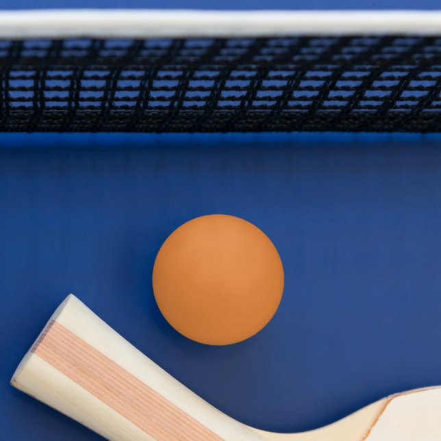 Bolinha De Ping Pong Laranja Três Estrelas (Mesa)