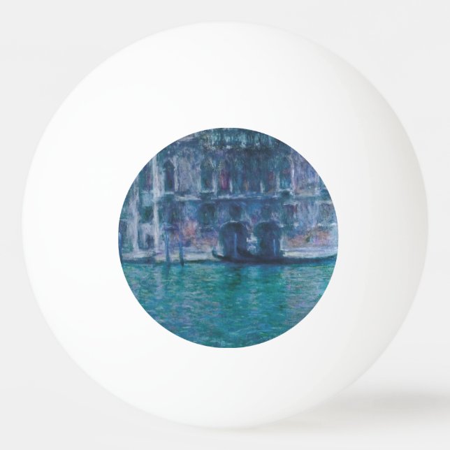Bolinha De Ping Pong Le palais da Mula Claude Monet (Frente)