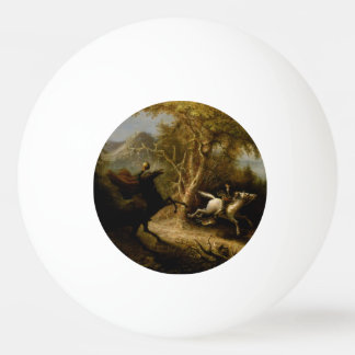 Bolinha De Ping Pong Lenda do Fantasma de Halloween do Cavaleiro Sem Ca