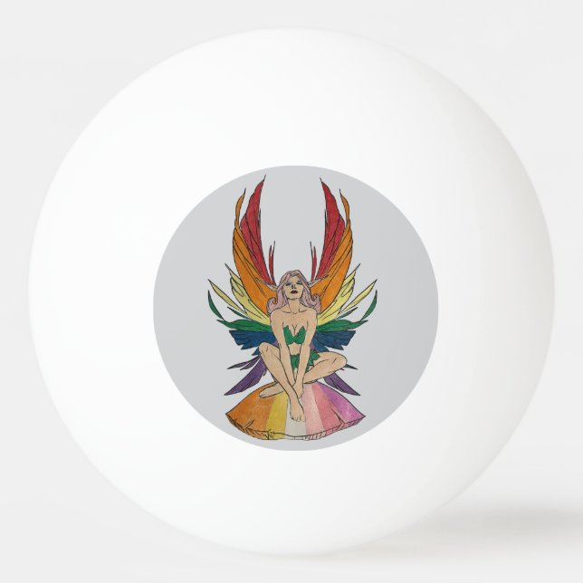Bolinha De Ping Pong Lesbian Faerie  (Frente)