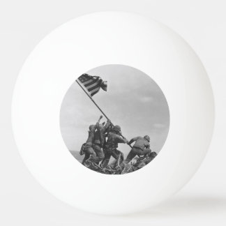 Bolinha De Ping Pong Levantando a bandeira em Iwo Jima