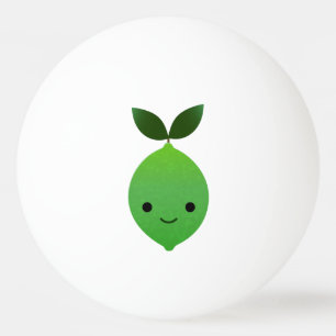 Bolinha De Ping Pong Limão Kawaii Cute